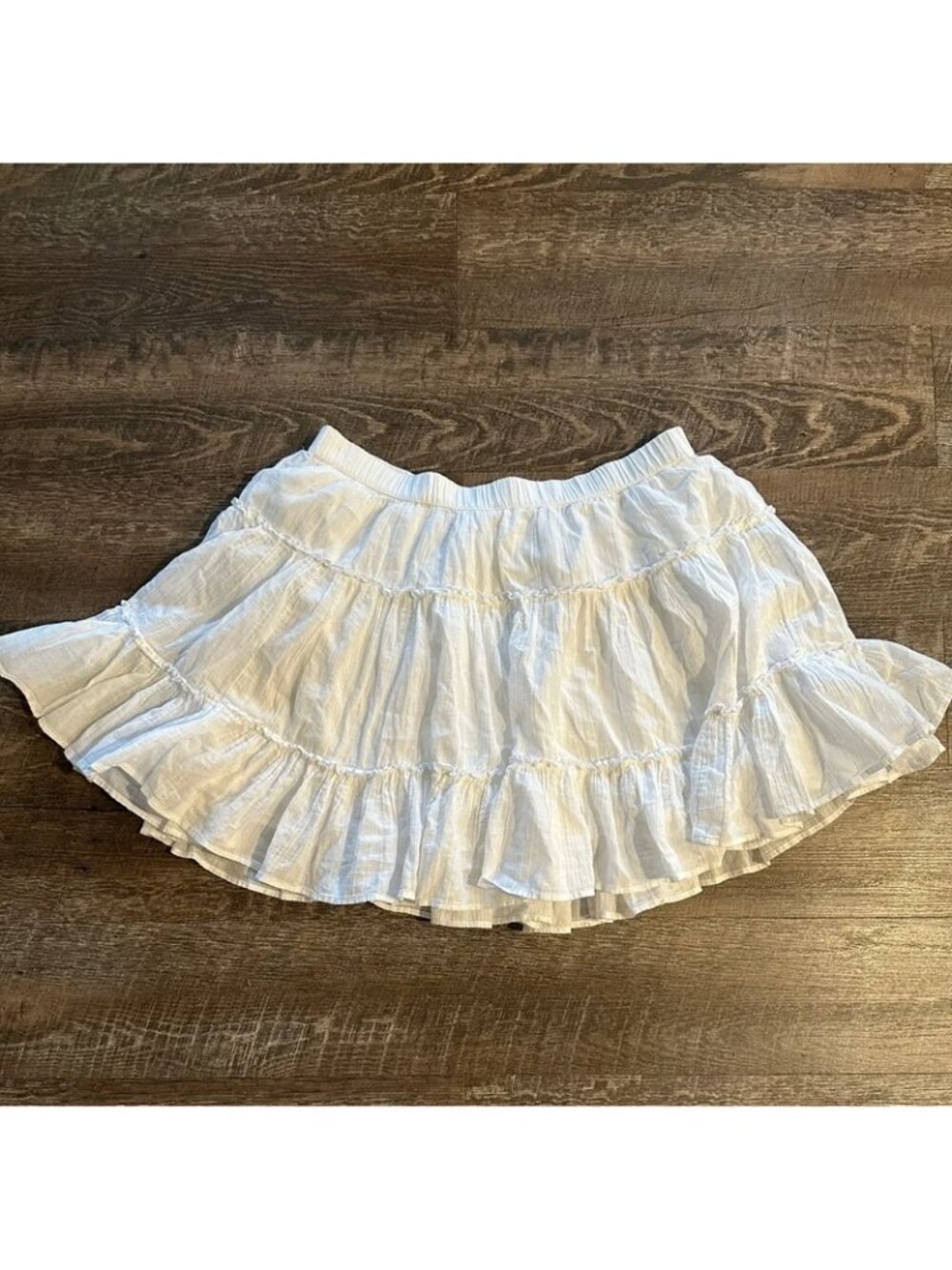 White Skort